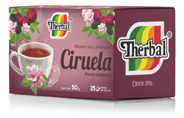 Therbal Ciruela 25 sobres