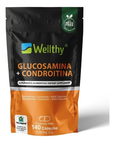 Wellthy Glucosamina + Condroitina 140 Cap