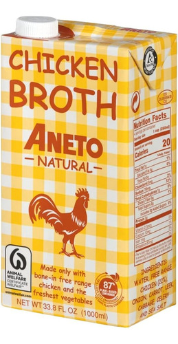 Aneto Chicken broth 1ltr