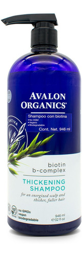 Avalon Organics Therapy Thickening Shampoo 946ml