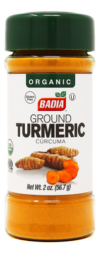 Badia Organic Ground Turmeric 56.7g