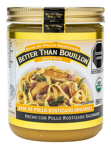 Better Than Bouillon Sazonador Organico de Pollo Rostizado 597g