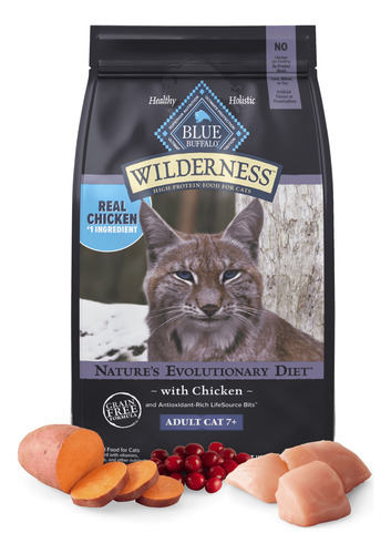 Blue Buffalo Cat food mature Chicken 1.8kgs