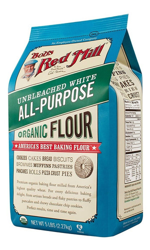 Bobs Red Mill Organic All Purpose flour 2.27kg