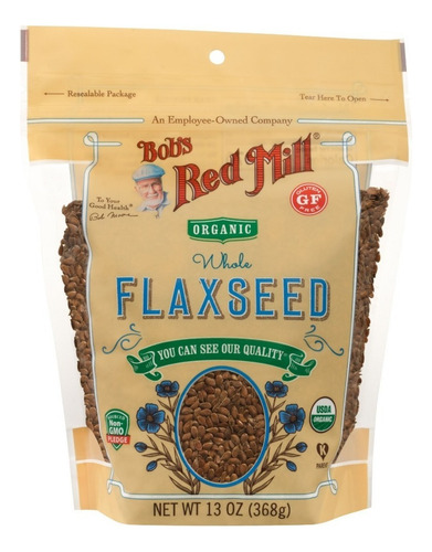 Bobs Red Mill Organic Flaxseed 368g