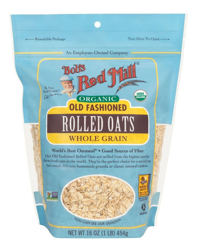 Bobs Red Mill Organic Old fashioned rolled oats 16oz