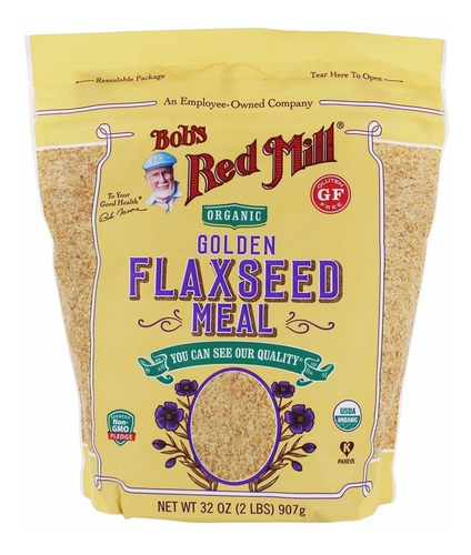 Bobs Red Mill Organic golden flaxseed flour 907g