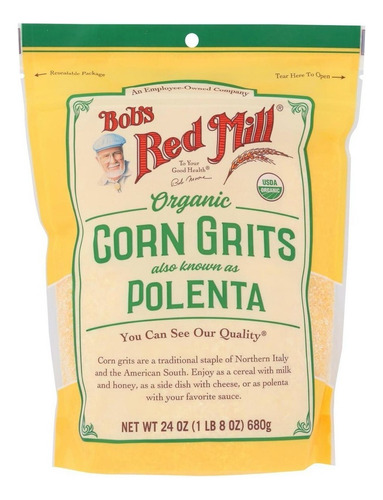 Bobs Red Mill Organic polenta Corn grits 680g