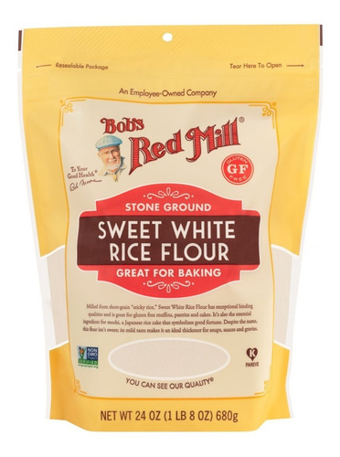 Bobs Red Mill Sweet white rice flour 680g