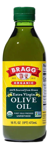 Bragg Olive oil organic extra virgen 473ml
