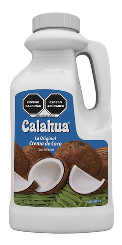 Calahua Crema De Coco Concentrado 2 Litros Se