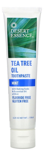 Desert Essence Pasta Dental Tea Tree Oil Menta 176g