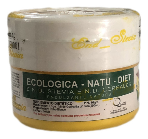 E.n.d. Stevia ecológica Bolivia 40g