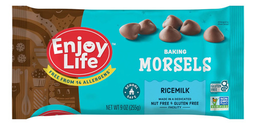 Enjoy Life Ricemilk chocolate chips 255g
