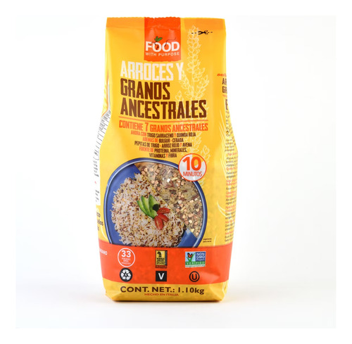 Food with Purpose Arroces y granos ancestrales 1.1kg