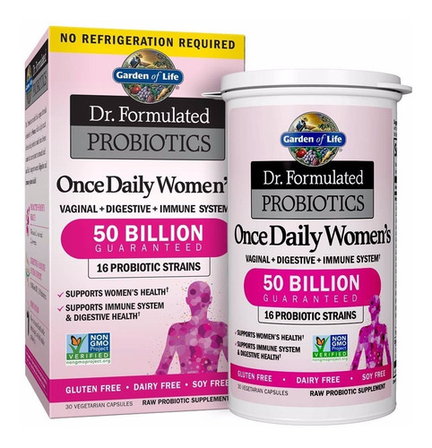 Garden Of Life Probiotics Once Daily Womens 30caps