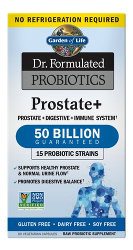 Garden Of Life Probiotics Prostate + 60caps