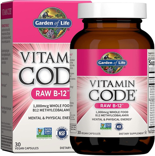 Garden Of Life Vitamin Code Raw B12 30vegcaps