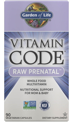 Garden Of Life Vitamin Code Raw Prenatal 90caps