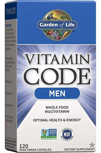 Garden of Life Vitamin code men 120caps