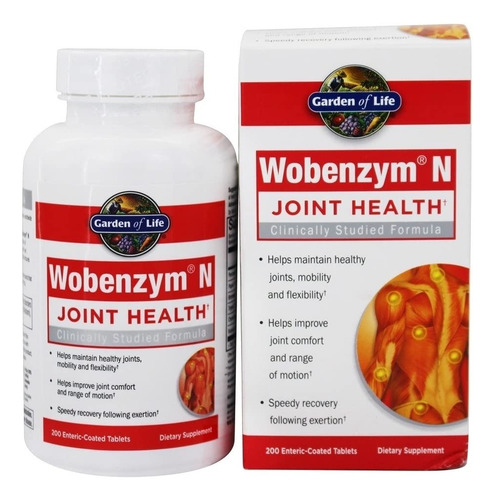 Garden of Life Wobenzym N Joint health 200tabs