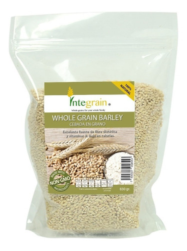 Integrain Cebada En Grano 830g