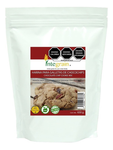 Integrain Harina Galletas De Chispas De Chocolate 650g