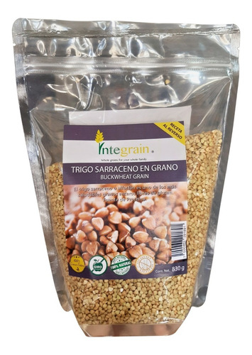 Integrain Trigo Sarraceno En Grano 830g