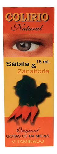 Bioper Colirio Natural Sabila Y Zanahoria 15ml