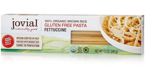 Jovial Organic Brown Rice Fettuccine 340g