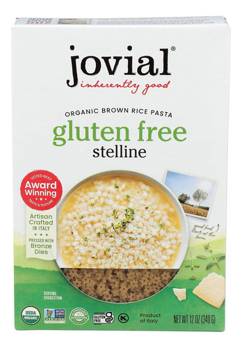 Jovial Brown Rice Stelline org gf 340g
