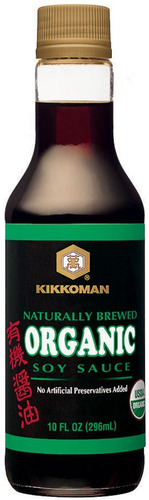 Kikkoman organic soy sauce 296ml