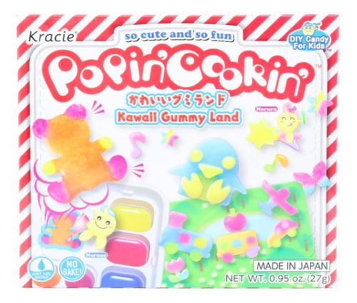 Kracie Popin Cookin Kawaii Gummy Land 27g