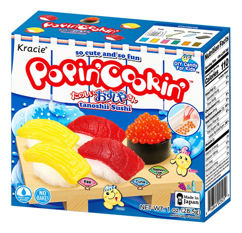 Kracie Popin Cookin tanoshii Sushi 28.5g