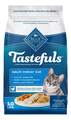 [BBCFLP4540] Blue Buffalo Cat Food Tastefuls 4.54kgs