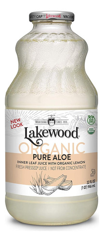 Lakewood Organic pure Aloe juice 946ml
