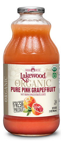 Lakewood organic pink Grapefruit juice 946ml