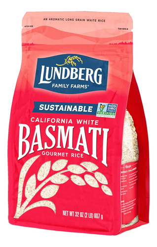 Lundberg Basmati white rice 907g