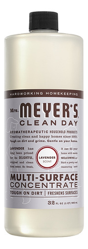 Mrs Meyers Multi surface concentrate Lavender 946ml