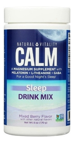 Natural Vitality Calm Calmful Sleep Mixed Berries 170g