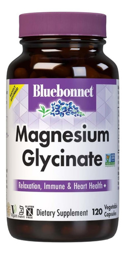 [BLBOMAGL120] Bluebonnet Magnesium Glycinate 120vegcaps