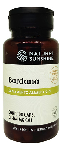 Natures Sunshine Mx Bardana 100caps
