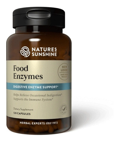 Natures Sunshine Food Enzymes 120caps