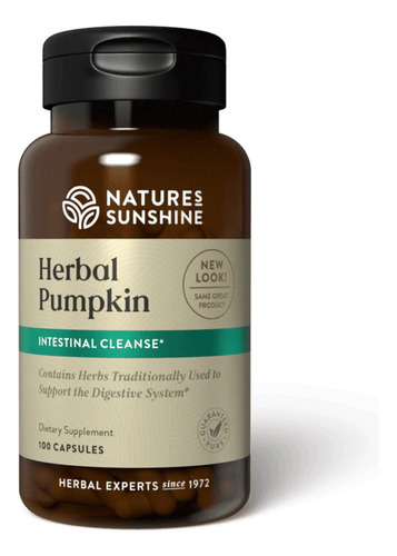 Natures Sunshine Herbal Pumpkin 100caps