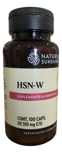 Natures Sunshine Mx HSN-W 100caps