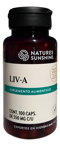 Natures Sunshine Mx LIV-A 100caps