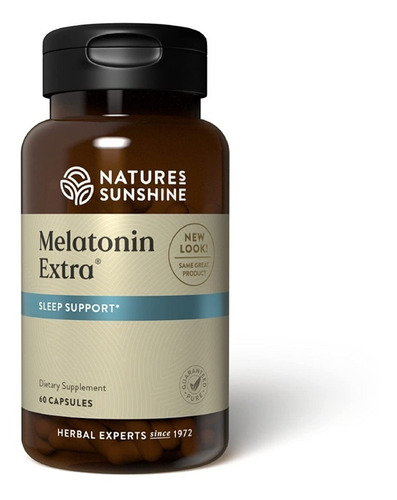 Natures Sunshine Melatonin extra 3mg 60caps