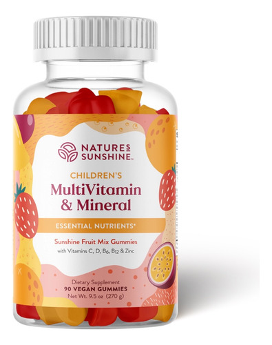 Natures Sunshine Multivitamin & Mineral Children´s 90gummies