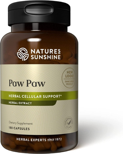 Natures Sunshine Paw Paw 180caps