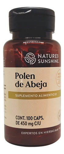 Natures Sunshine Mx Polen De Abeja 100caps